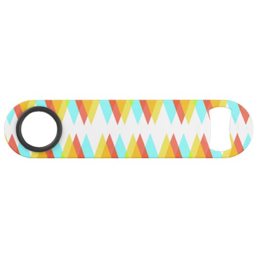 Triangles jaunes, rouges et bleus cadets (Devant (Horizontal))