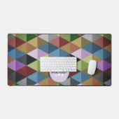 Triangles motif noir rétro (Clavier et souris)