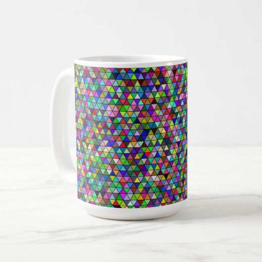 Triangles Mug 15 oz (Devant gauche)