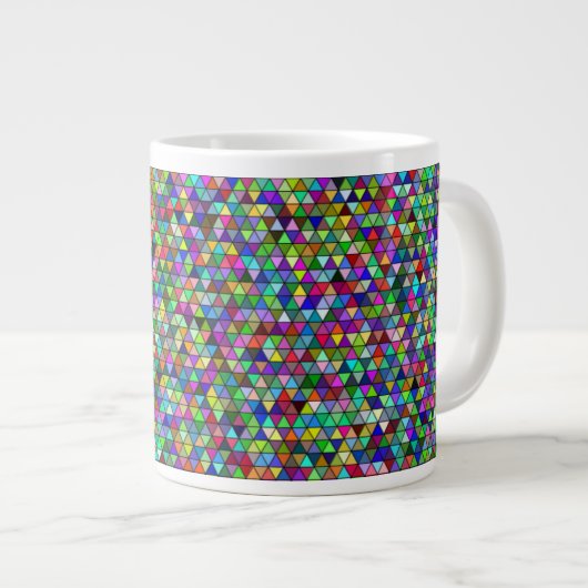 Triangles Mug 20oz (Devant droit)