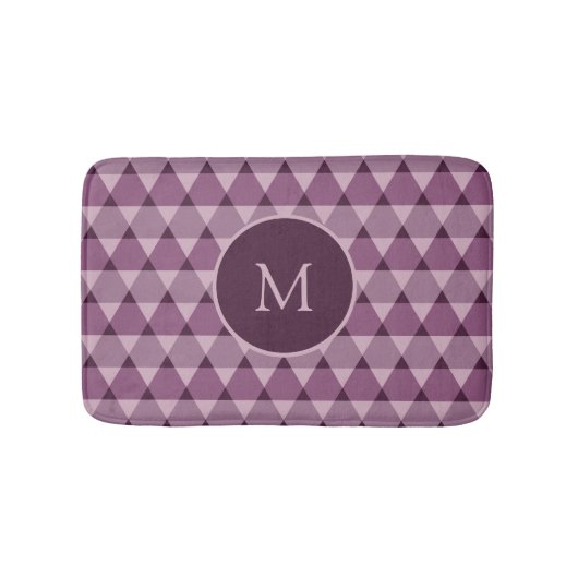 Triangles Pattern Badmat (Voorkant)