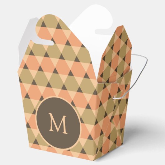 Triangles Pattern Bedankdoosjes (Geopend)