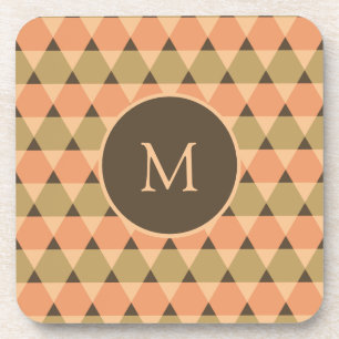Triangles Pattern Bier Onderzetter