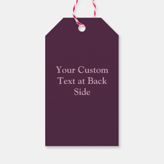 Triangles Pattern Cadeaulabel (Achterkant)