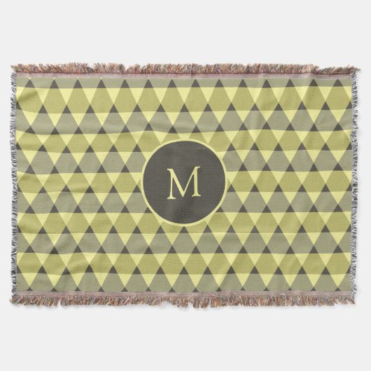Triangles Pattern Deken (Voorkant)