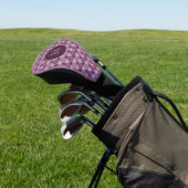 Triangles Pattern Golfheadcover (Insitu)