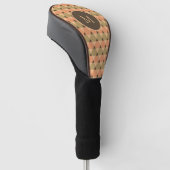 Triangles Pattern Golfheadcover (Schuin)