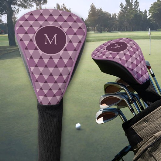 Triangles Pattern Golfheadcover