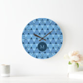 Triangles Pattern Grote Klok (Huis)