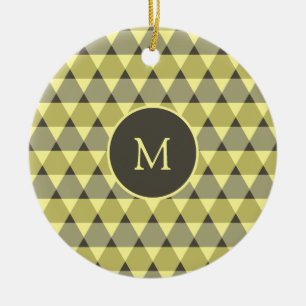 Triangles Pattern Keramisch Ornament