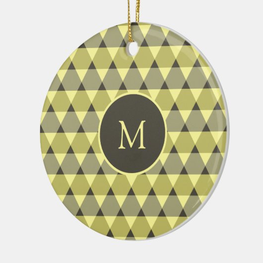 Triangles Pattern Keramisch Ornament (Links)
