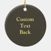 Triangles Pattern Keramisch Ornament (Achterkant)