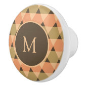 Triangles Pattern Keramische Knop (Rechts)