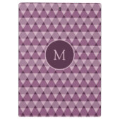 Triangles Pattern Klembord (Achterkant)