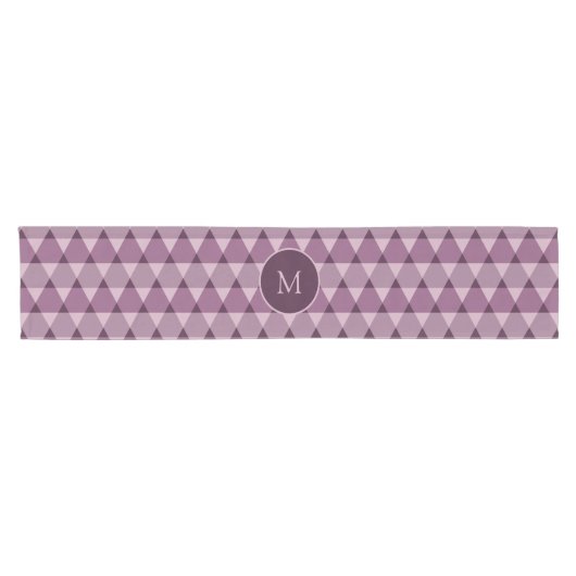 Triangles Pattern Korte Tafelloper (Horizontaal)
