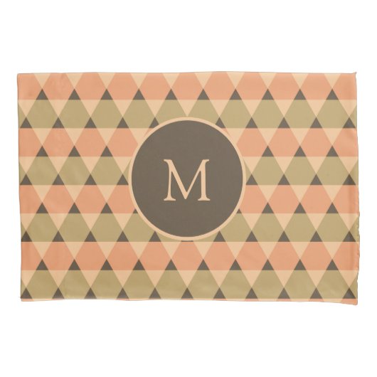 Triangles Pattern Kussensloop (Voorkant)