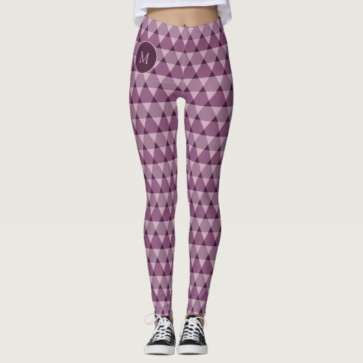Triangles Pattern Leggings (Voorkant)
