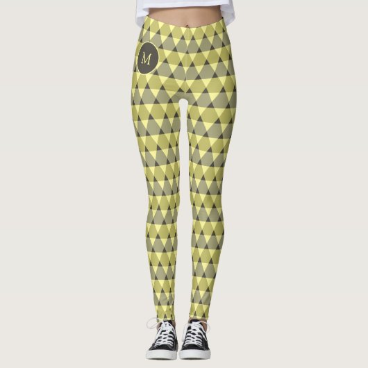 Triangles Pattern Leggings (Voorkant)