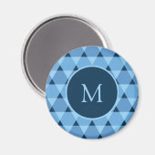 Triangles Pattern Magneet (Voorkant / Achterkant)