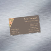 Triangles Pattern Magnetisch Visitekaartje (Voorbeeld)