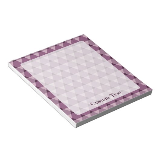 Triangles Pattern Notitieblok (Schuin)