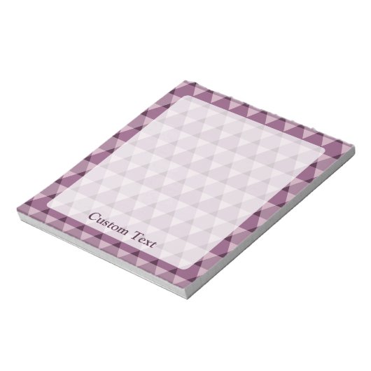 Triangles Pattern Notitieblok (Gedraaid)