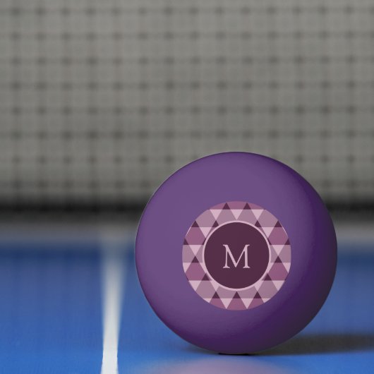 Triangles Pattern Pingpongballen (Net)