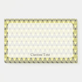 Triangles Pattern Post-it® Notes (Voorkant)