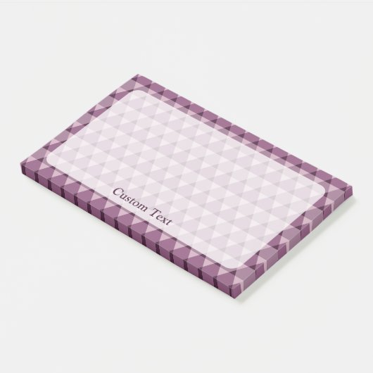 Triangles Pattern Post-it® Notes (Schuin)