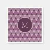 Triangles Pattern Servet (Voorkant)