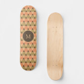Triangles Pattern Skateboard (Voorkant)