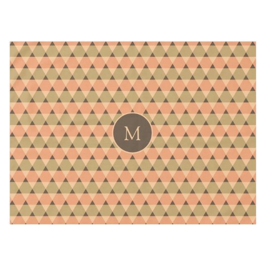 Triangles Pattern Tafelkleed (Voorkant (Horizontaal))