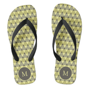 Triangles Pattern Teenslippers