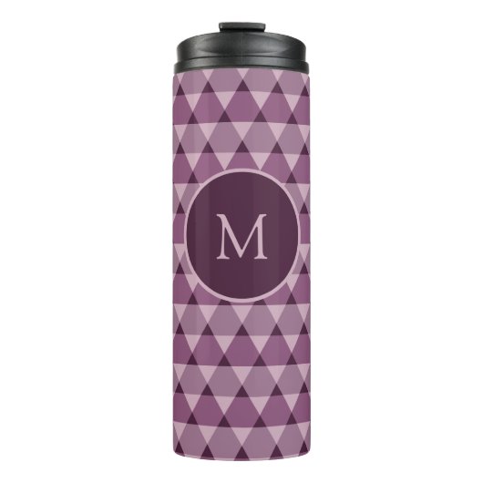 Triangles Pattern Thermosbeker (Voorkant)
