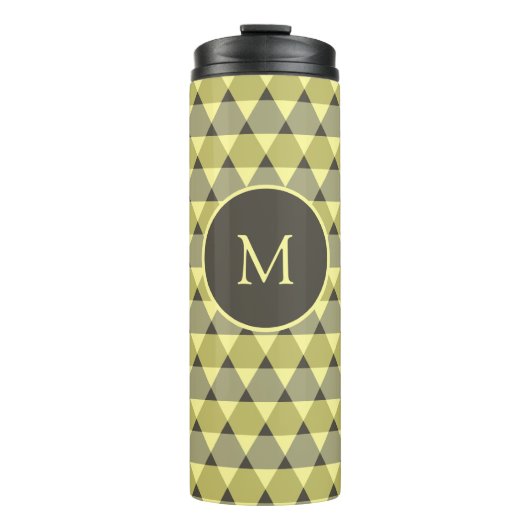 Triangles Pattern Thermosbeker (Voorkant)