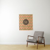Triangles Pattern Wandkleed (In situ)