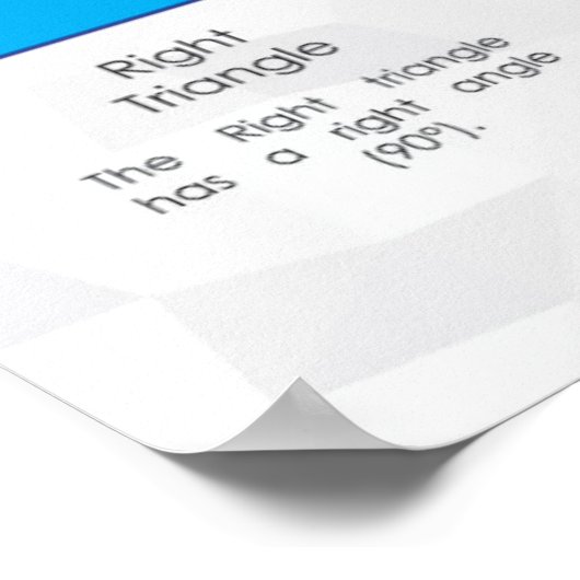 Triangles - Poster Math (Coin)