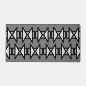 Triangles & Rectangles, Gris et Noir Moderne, Vs 2 (Recto)