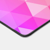 Triangles rétro-néon rose orange motif Monogramme (Coin)