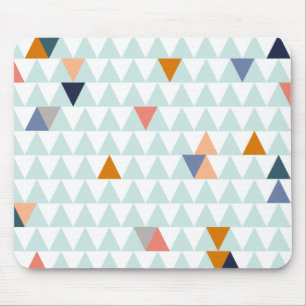 Triangles voor kampvuur muismat