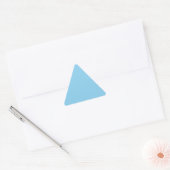 Triangulaire Bébé Bleu Triangle Sticker (Enveloppe)