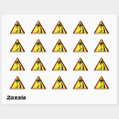 Triangulaire Coconuts Kill Logo - Sticker Set de 20 (Feuille)