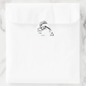 Triangulaire HAMbWG - Sticker - Hipster (Sac)