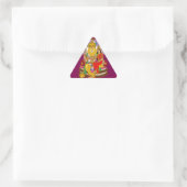 Triangulaire Lakshmi Narasimha Sticker (Sac)