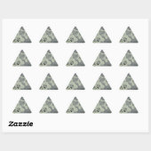 Triangulaire Sticker (Feuille)