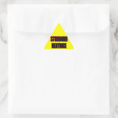 Triangulaire Sticker Béatrice têtu (Sac)