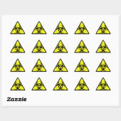 Triangulaire Sticker Biodanger (Feuille)