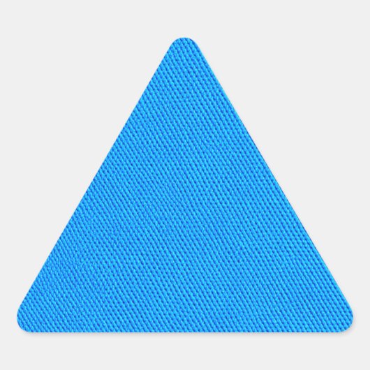 Triangulaire Sticker bleu (Devant)
