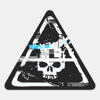 Triangulaire Sticker DIGIstorted