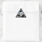 Triangulaire Sticker DIGIstorted (Sac)